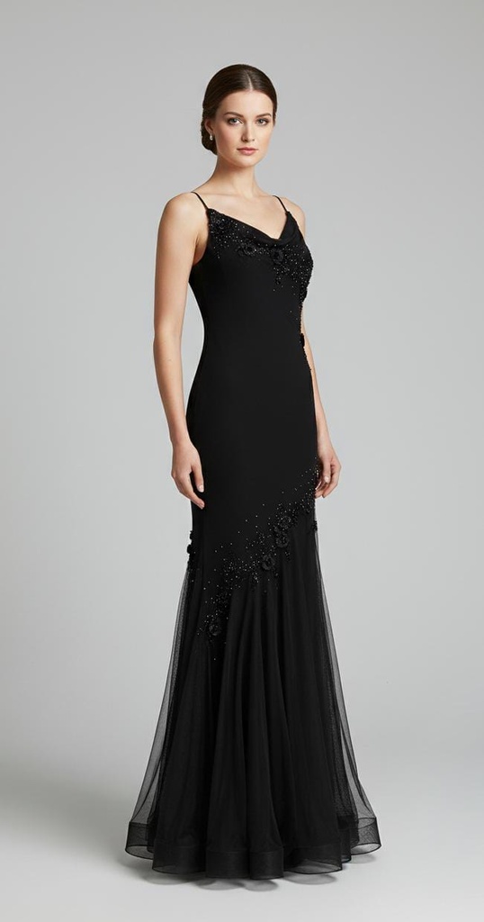 XSCAPE VESTIDO MUJER NEGRO