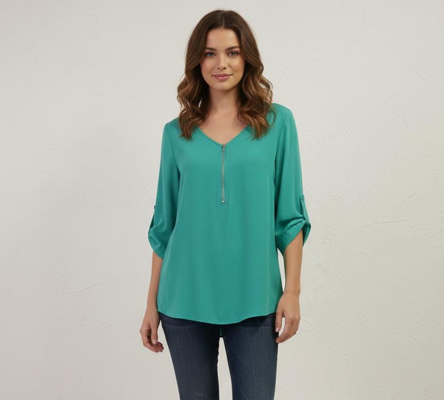 TACERA BLUSA MUJER MENTA 5001M