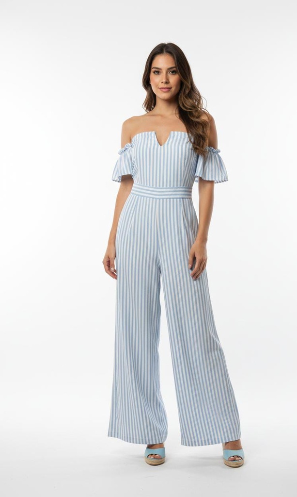 MILK&HONEY JUMPSUIT MUJER RAYADO