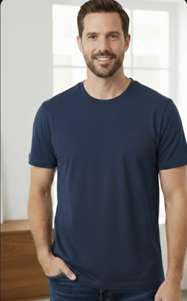 BANANA CAMISETA HOMBRE AZUL MARINO