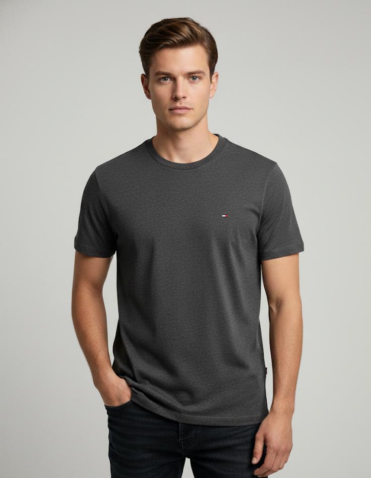 TOMMY CAMISETA HOMBRE GRIS