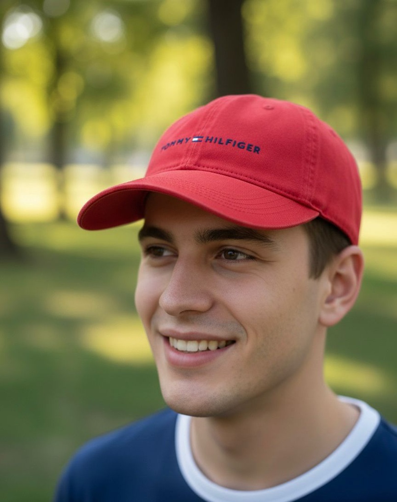 TOMMY GORRA ROJO