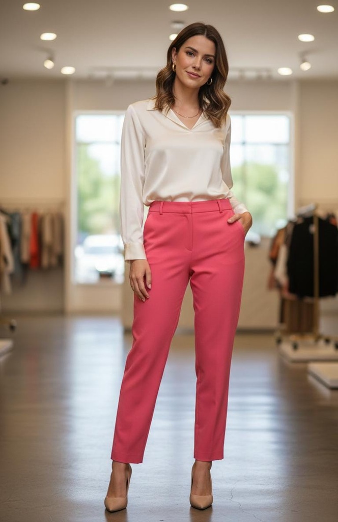 LOVE TREE PANTALON FUCSHIA MUJER