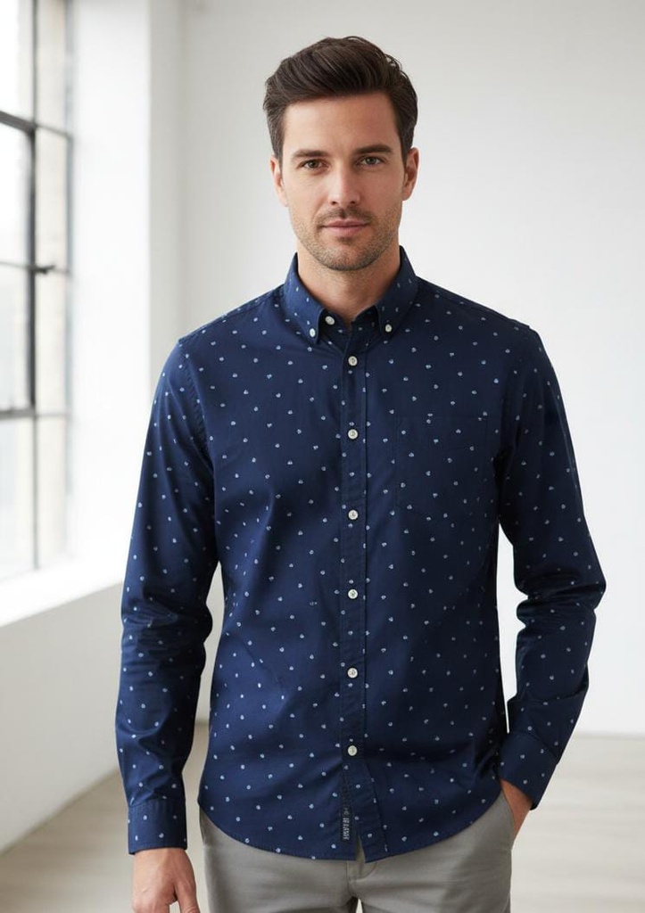 GAP CAMISA HOMBRE AZUL MARINO PNTS
