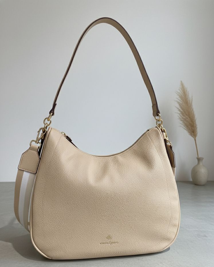 NANETTE LEPORE CARTERA BEIGE GRANDE