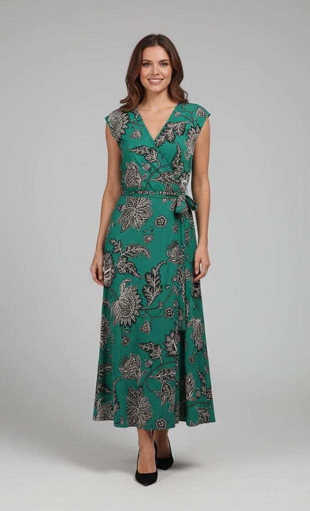 SANDRA DARREN VESTIDO MUJER VERDE-