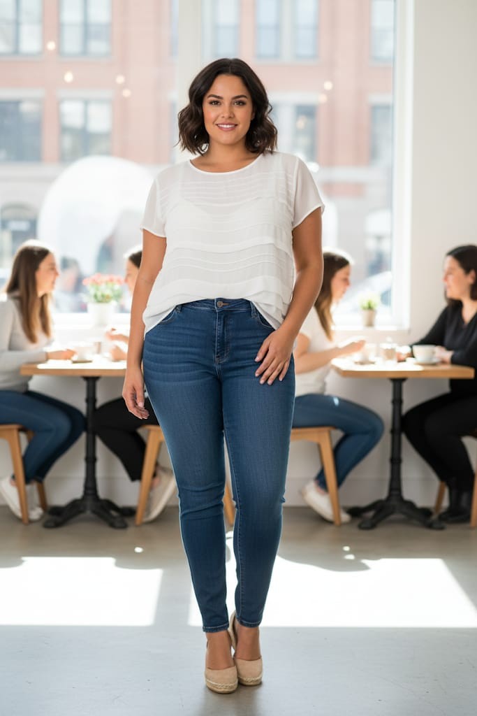 MILANO BLUSA MUJER BLANCO 7401300B