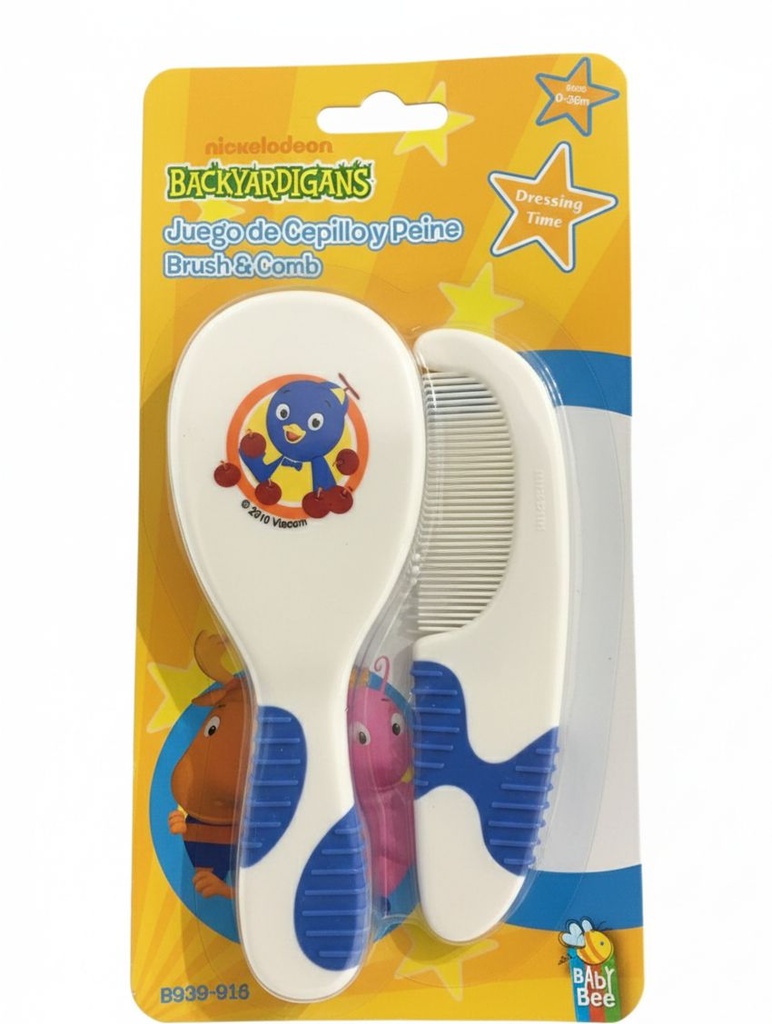 NICKELODEON JUEGO D/CEPILLO-PEINE