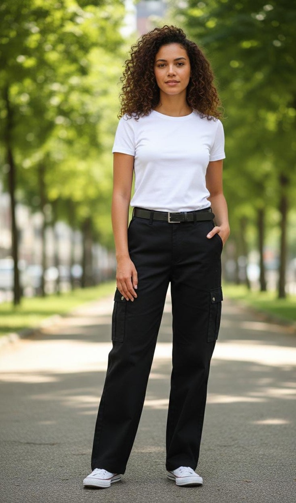 AMBIANCE JOGGERS NEGRO MUJER