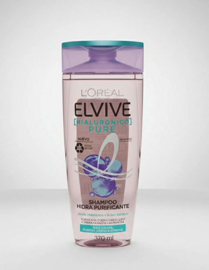 LOREAL SHAMPOO HIALURONICO PURE 370ml