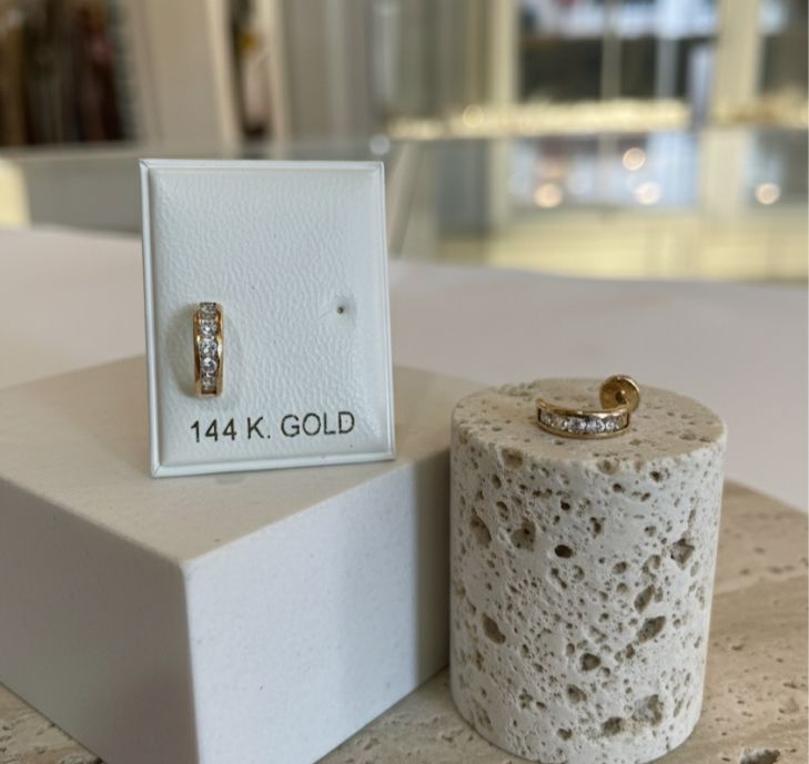 ARETES ORO ARGOLLITA