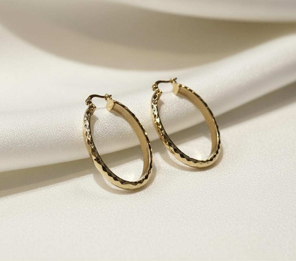 ARGOLLA OVALADO DORADO GRD.