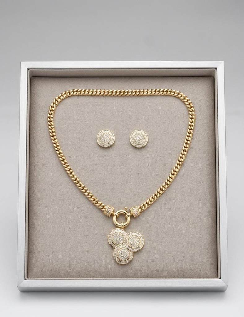 SET ENCHAPE ARETES-COLLAR DRD