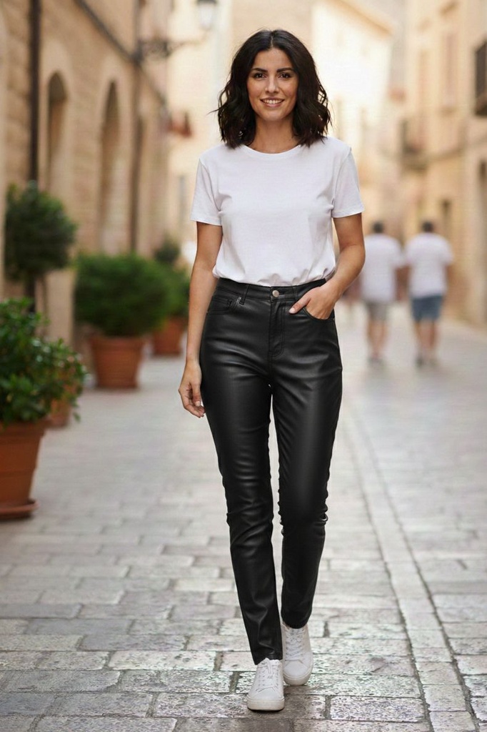 CJ20141A57/JEANS NEGRO