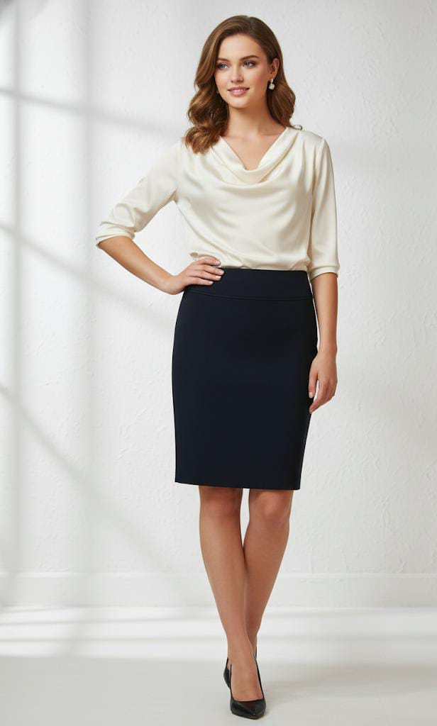 DAZZ FALDA MUJER AZUL MARINO D12638