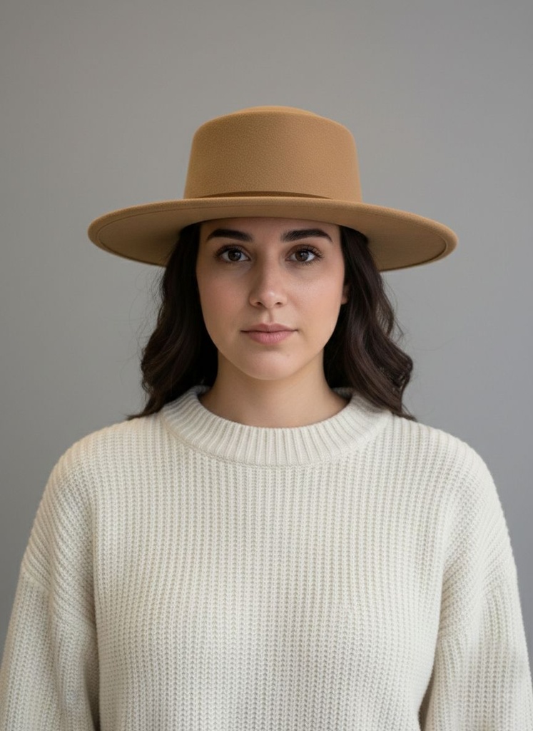 SOMBRERO COLORES C/CORREA CUERO