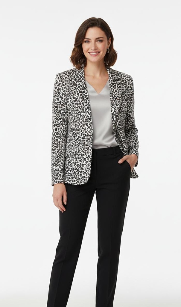 PANIZ CHAQUETA MUJER TIGRIADO J1031T