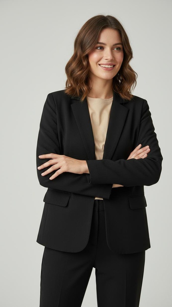 36POINT5 CHAQUETA MUJER NEGRO JA1202