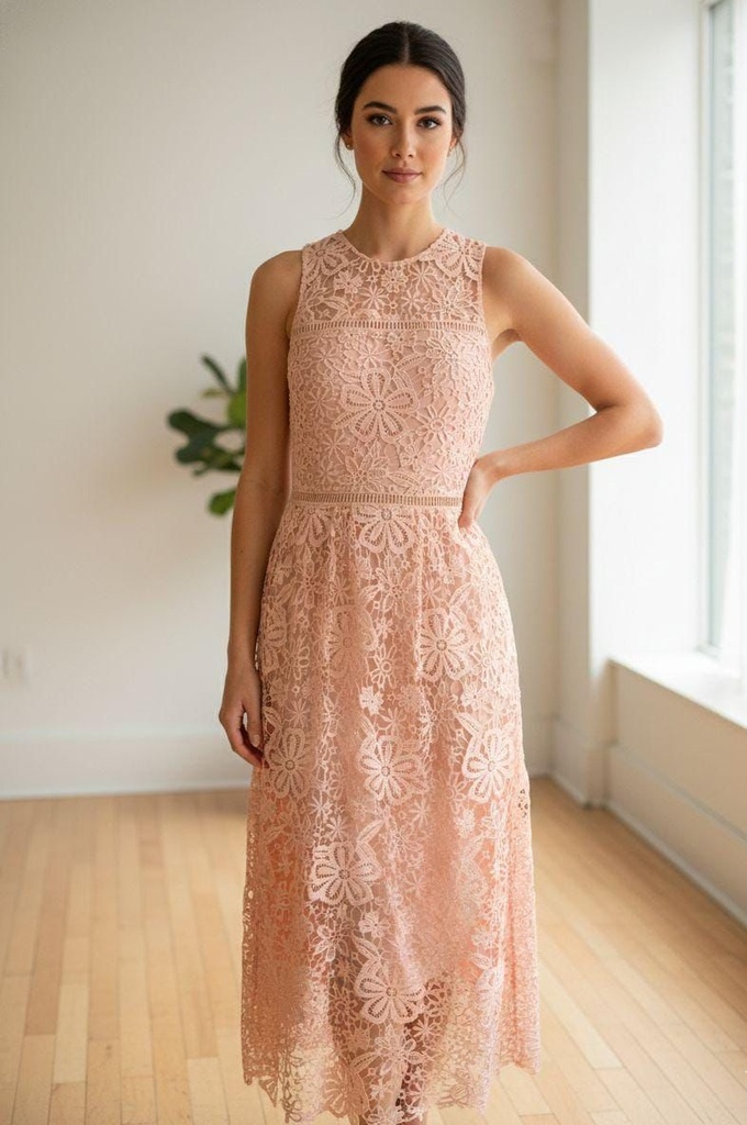 JUST ME VESTIDO MUJER ROSA JMD6729