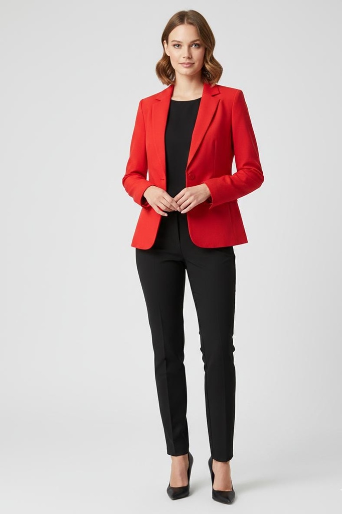 OVI BLAZER MUJER ROJO