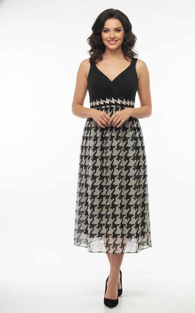 SIGNATURE SACO-VESTIDO MUJER NEGRO-