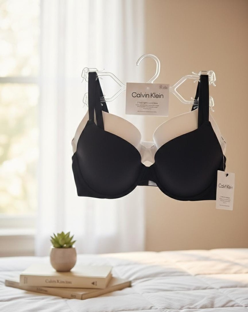 CALVIN KLEIN BRAZIER NEGRO-BLANCO