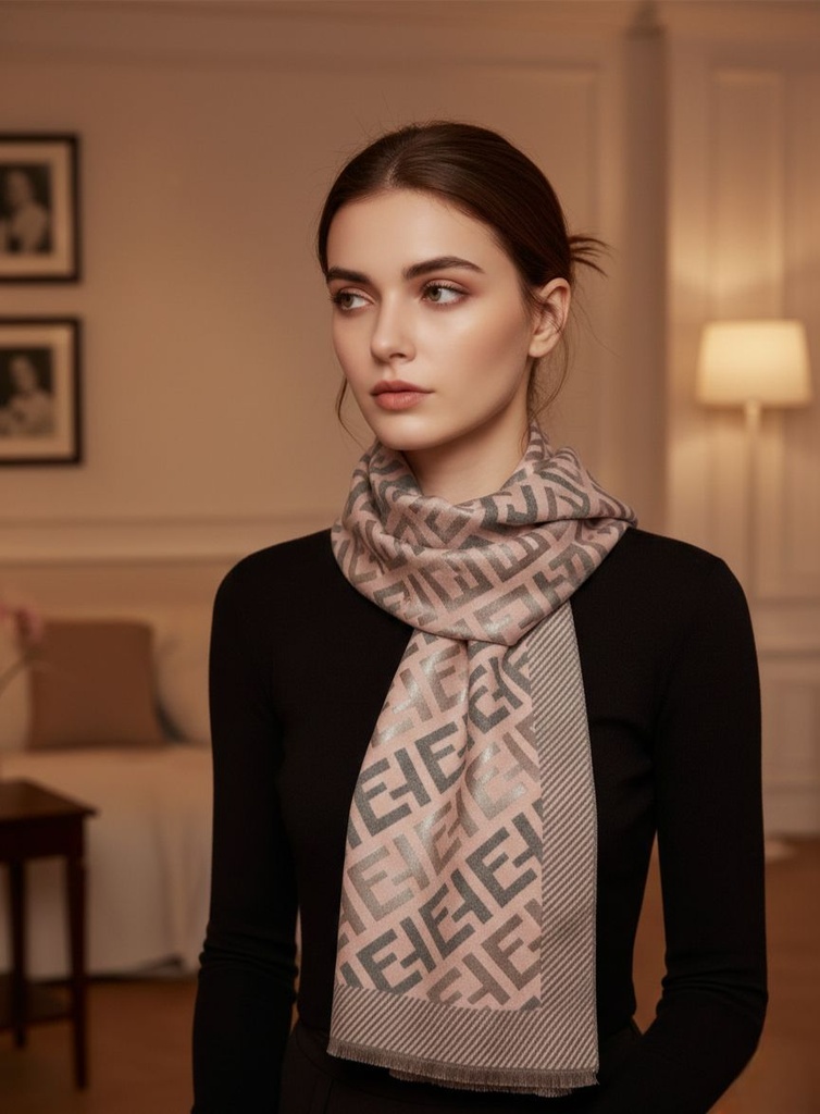 BUFANDA ESTAMPADO MUJER