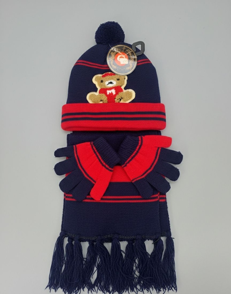 SET GORRO DE NIN@S CLRS 250