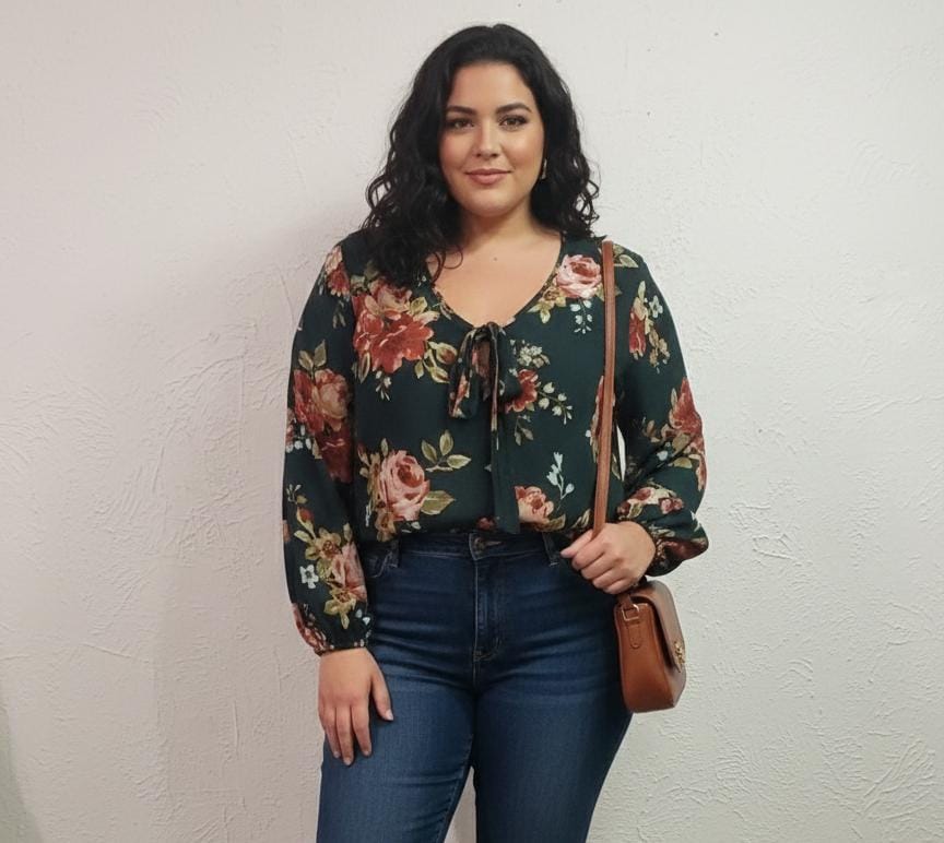 KLAXONS BLUSA MUJER VERDE OSCURO