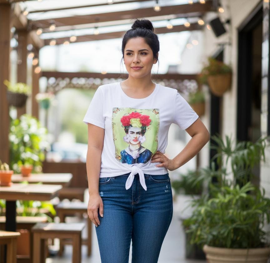 KLAXONS BLUSA MUJER BLANCO T6467B