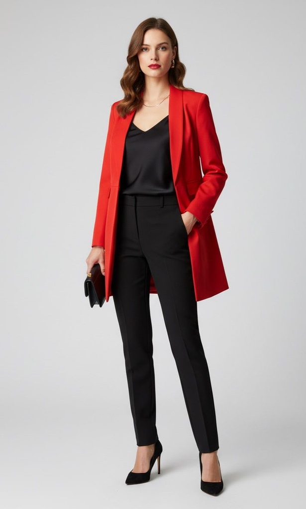 TEA&CUP CHAQUETA MUJER ROJO