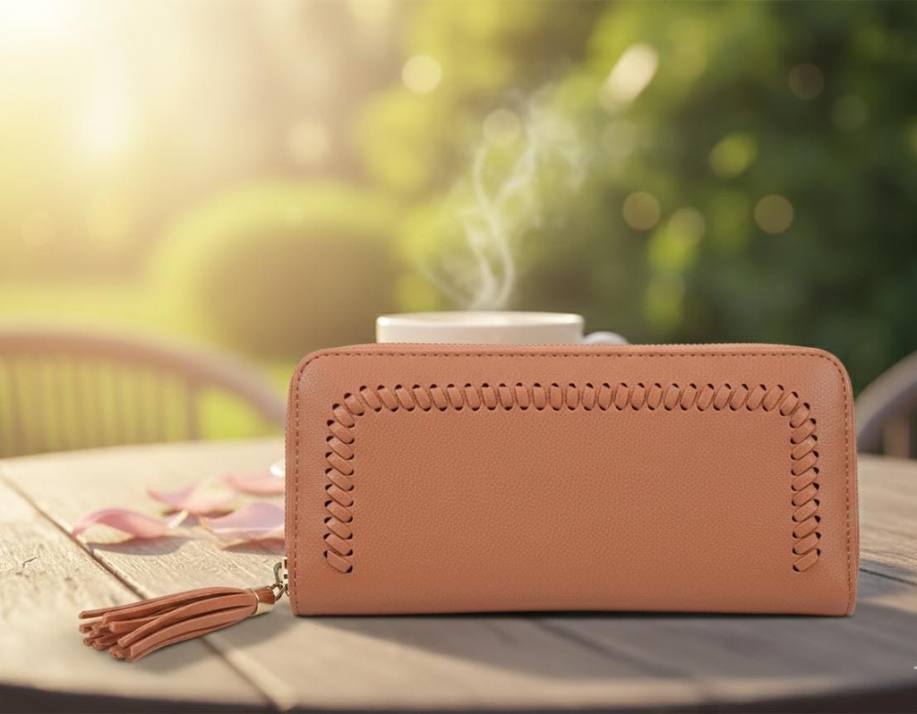 ALYSSA MONEDERO MUJER CORAL