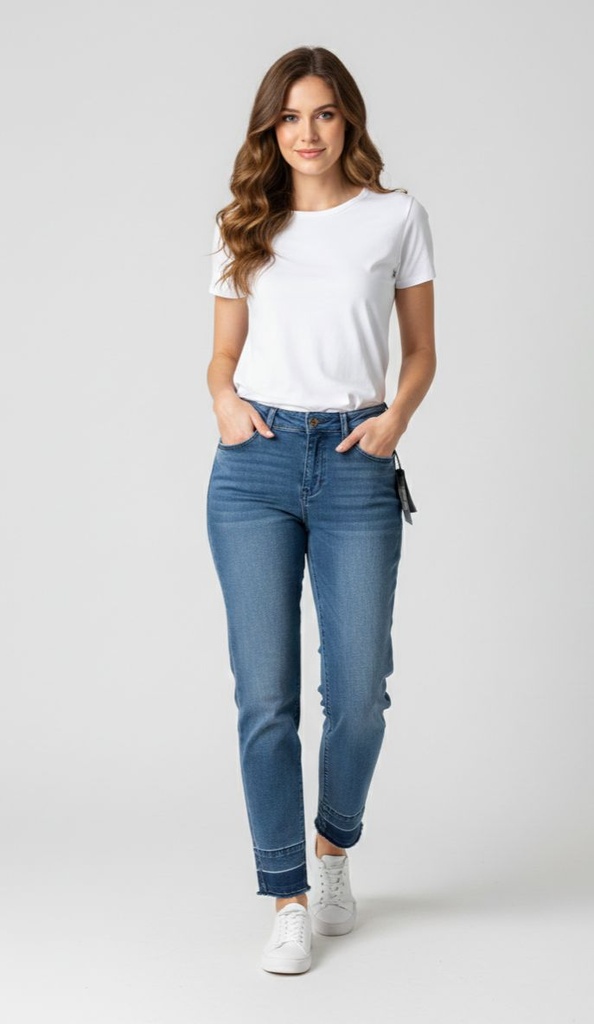 W7538/JEANS AZUL MEDIUM