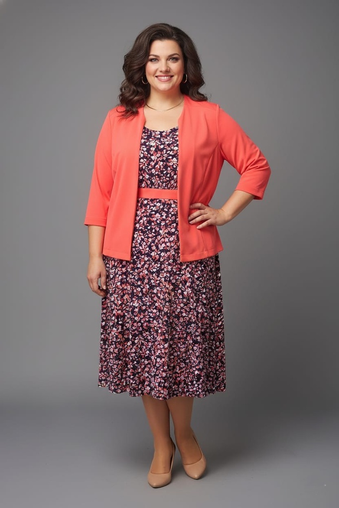 STUDIO ONE VESTIDO-CHAQUETA NARANJA 66454W