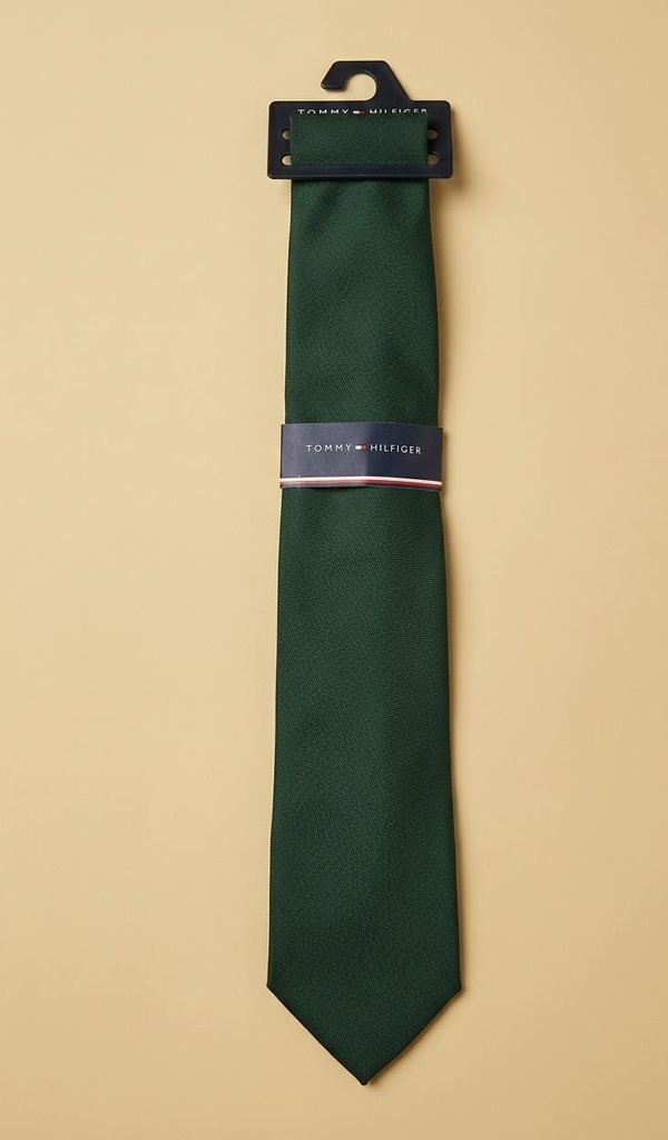 TOMMY CORBATA VERDE OSCURO HOMBRE PTMX000211
