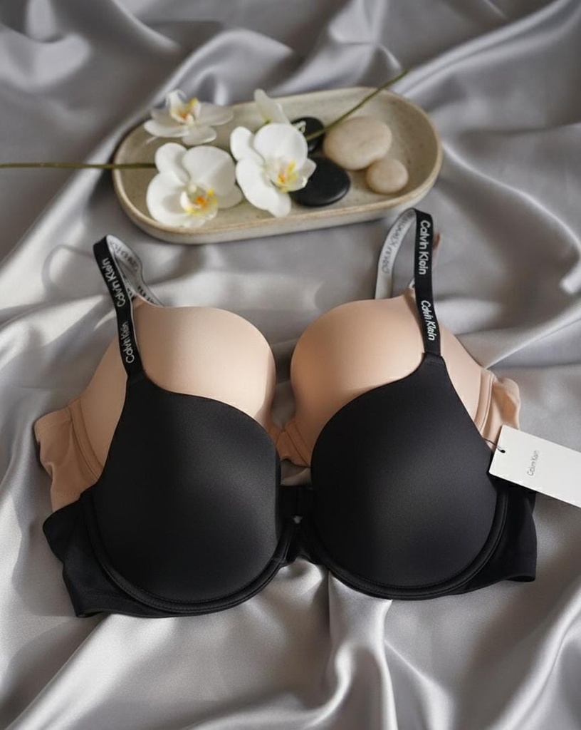 CALVIN KLEIN SET BRAZIER BEIEGE-NEGRO QP3409R