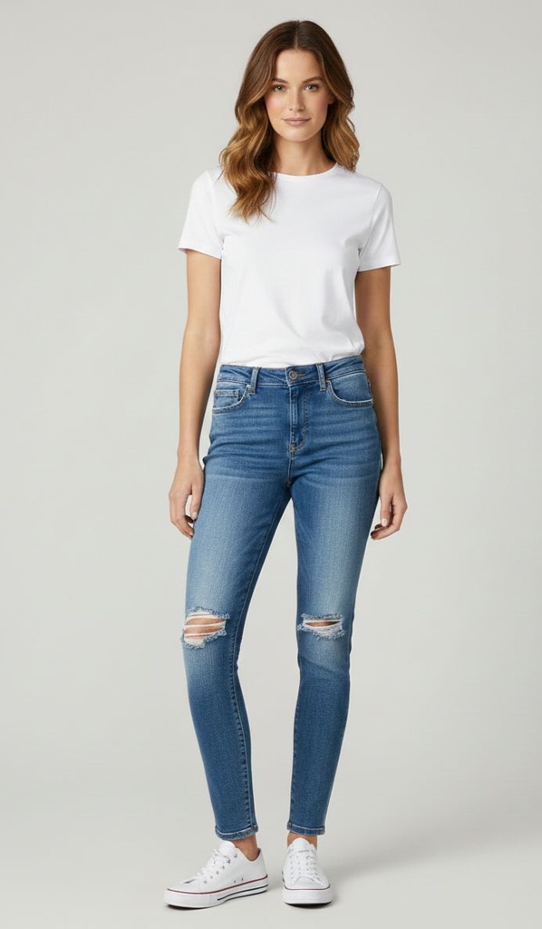 SP-P10599/JEANS AZUL CLARO SPP10599