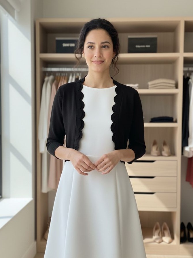 ZAC&RACHEL BOLERITO NEGRO MUJER ST81MV26K