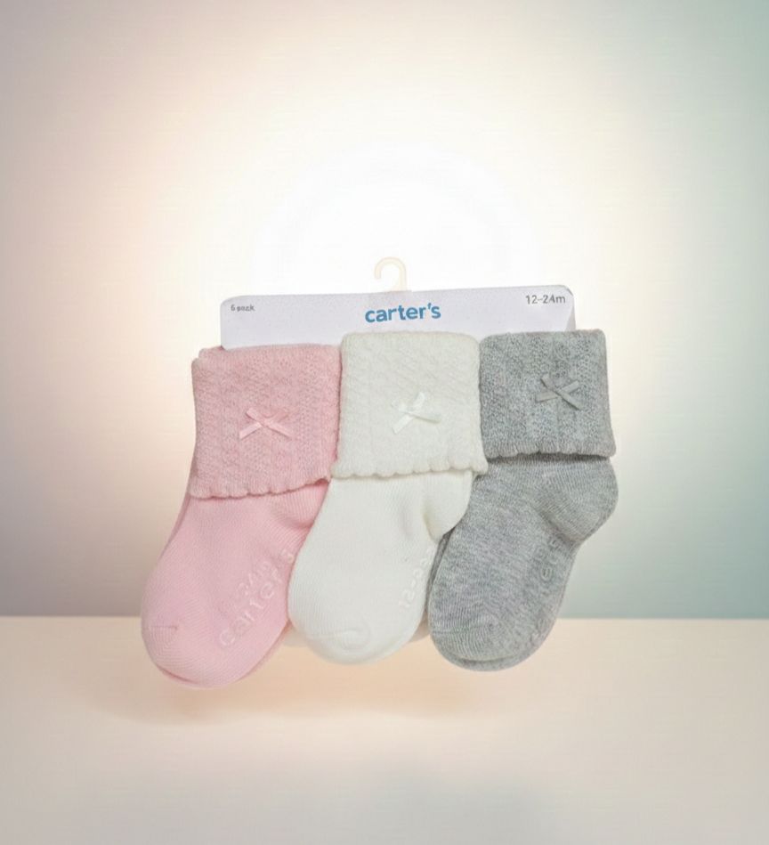 CARTER´S CALCETINES BEBE 6PZS CLRS 1H568210