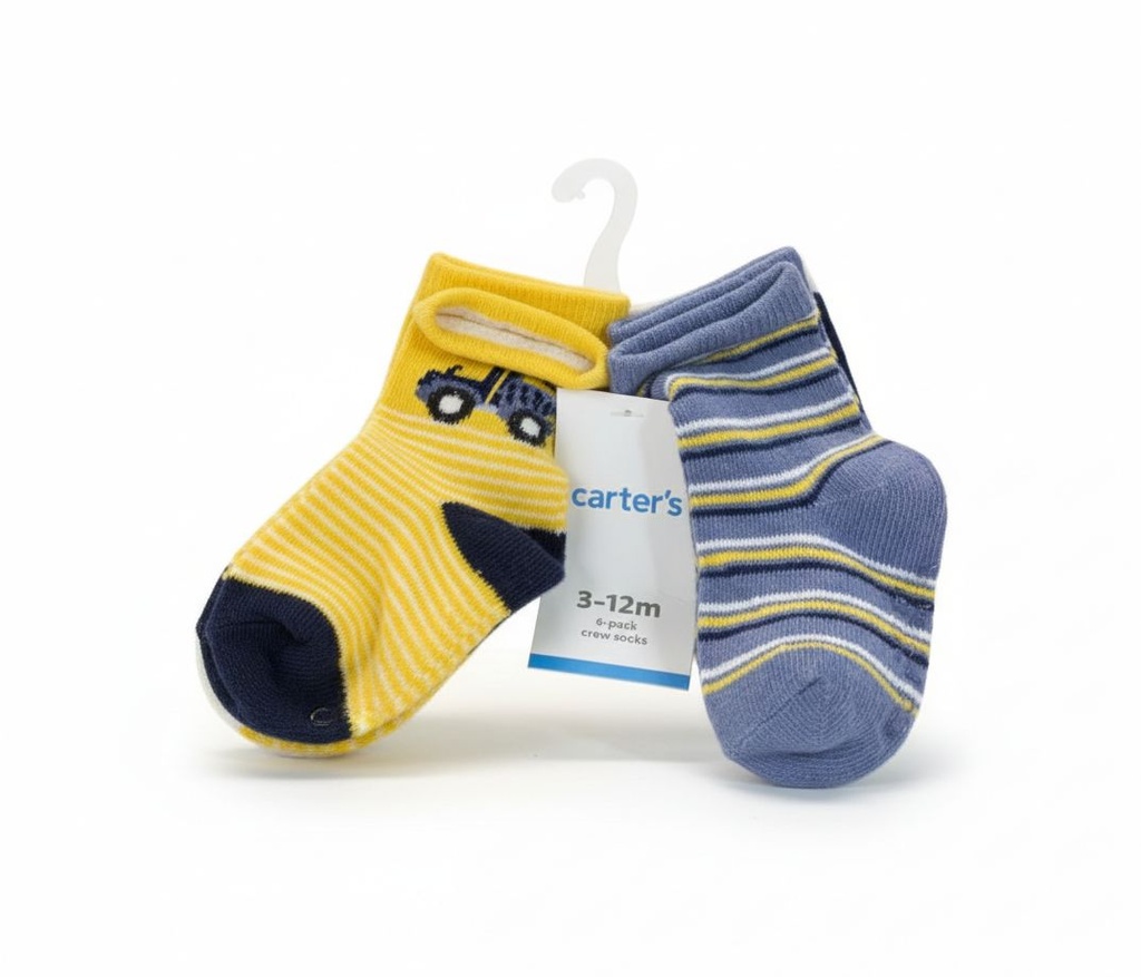 CARTER´S CALCETINES NIÑO 6par CLRS 1K542510