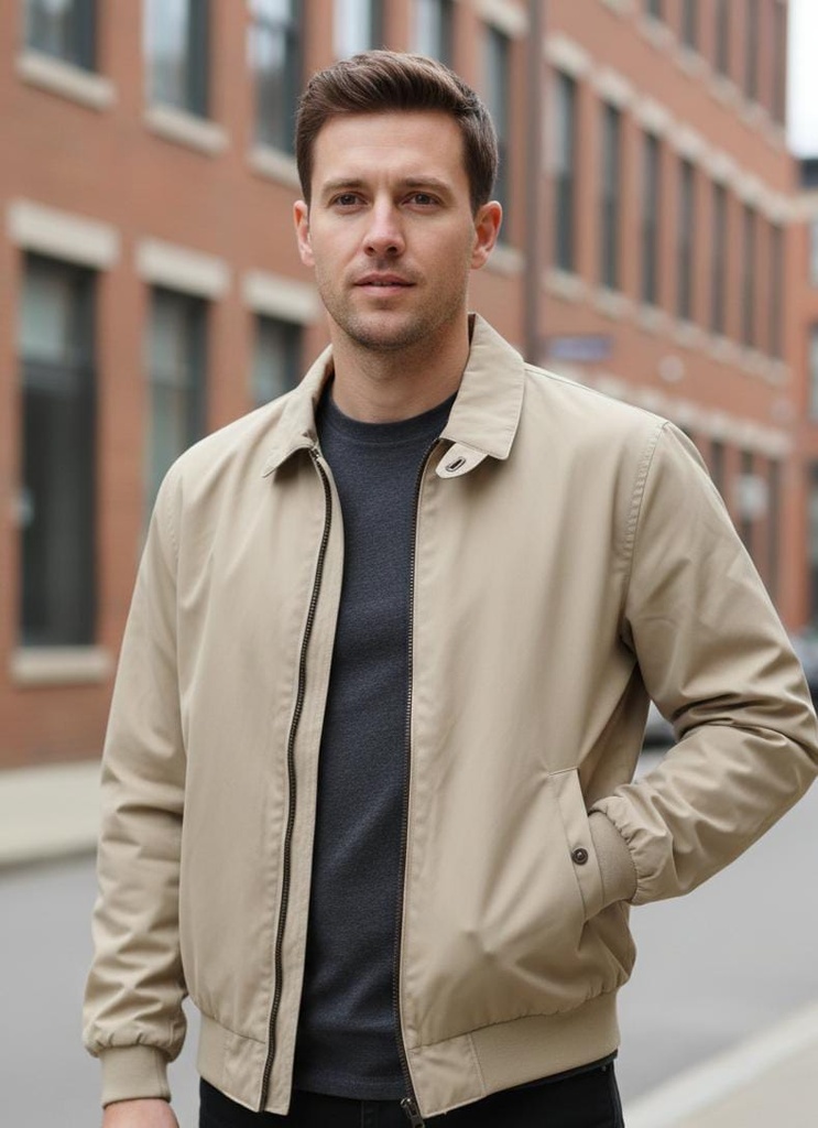 WEATHERPROOF CHUMPA BEIGE HOMBRE