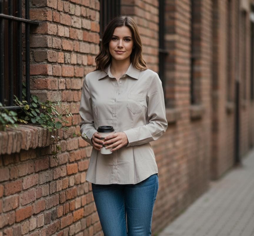 ACTIVE CAMISA MUJER KAKHI