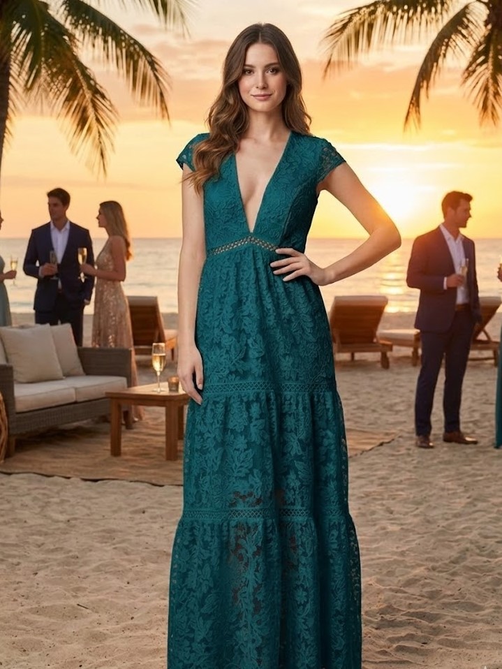 MINUET VESTIDO L. AQUA MUJER 23091A