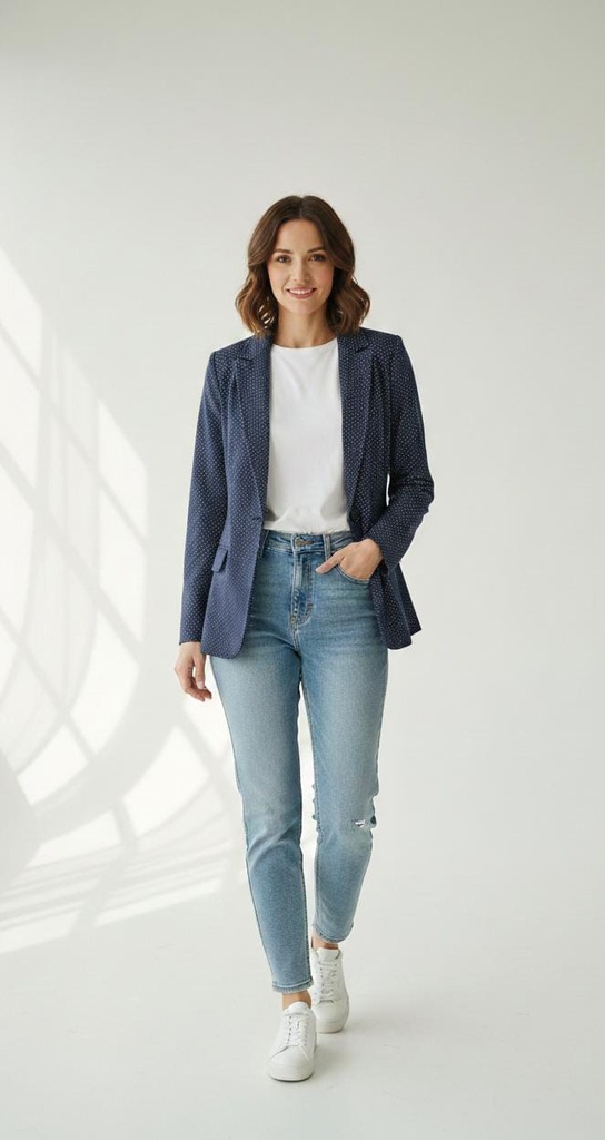 DAZZ CHAQUETA MUJER AZUL MARINO D51138