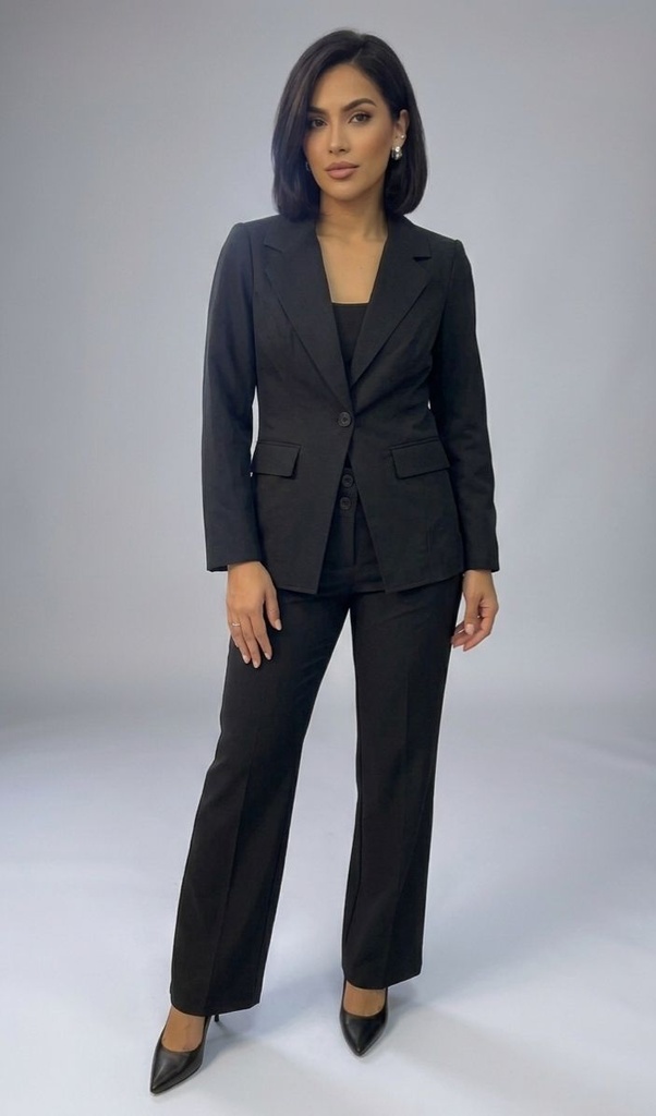 DAZZ CHAQUETA-PANTALON NEGRO D7155S