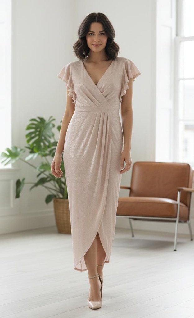 MAIA VESTIDO L. ROSA V. BRILLANTE DR52551JP