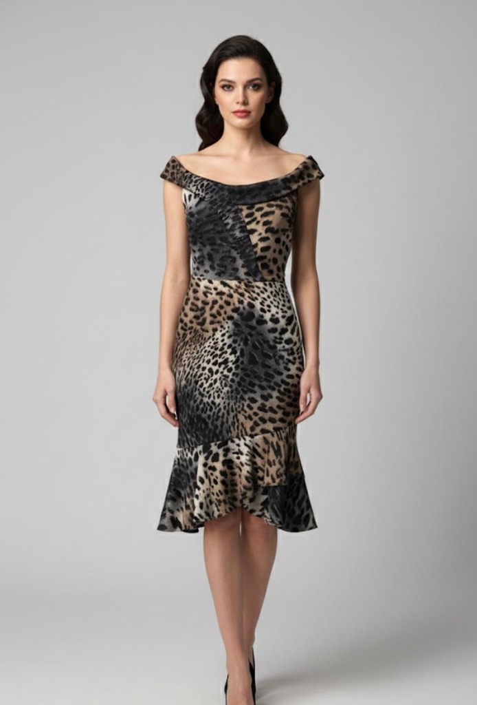 VESTIDO ANIMAL PRIND C. MD91381/G VC00X15