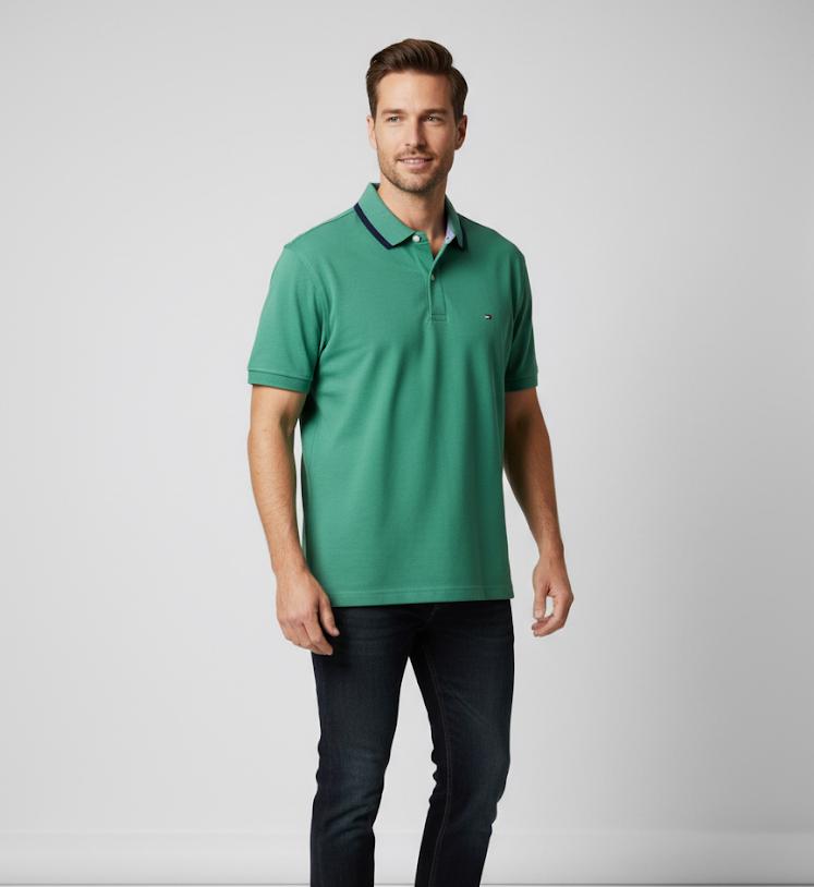 TOMMY HILFIGER VERDE POLO XM03530