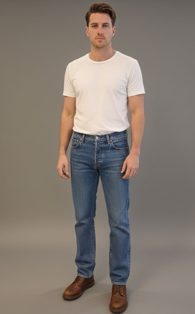 LEVI´S JEANS HOMBRE AZUL MEDIO (501) 005010193A