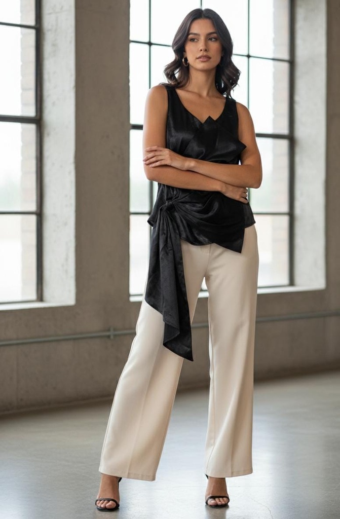 MILK&HONEY BLUSA NEGRO 39932TL